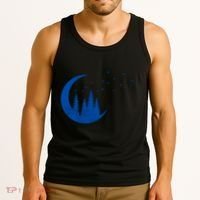 Crescent Moon Flocking Birds Tank Top thumb 3