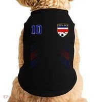 Costa Rica Flag Costa Rican Pride Lovers Doggie Tank thumb 0