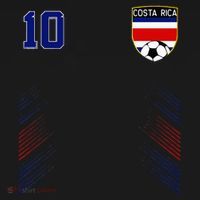 Costa Rica Flag Costa Rican Pride Lovers Women's Hoodie thumb 2
