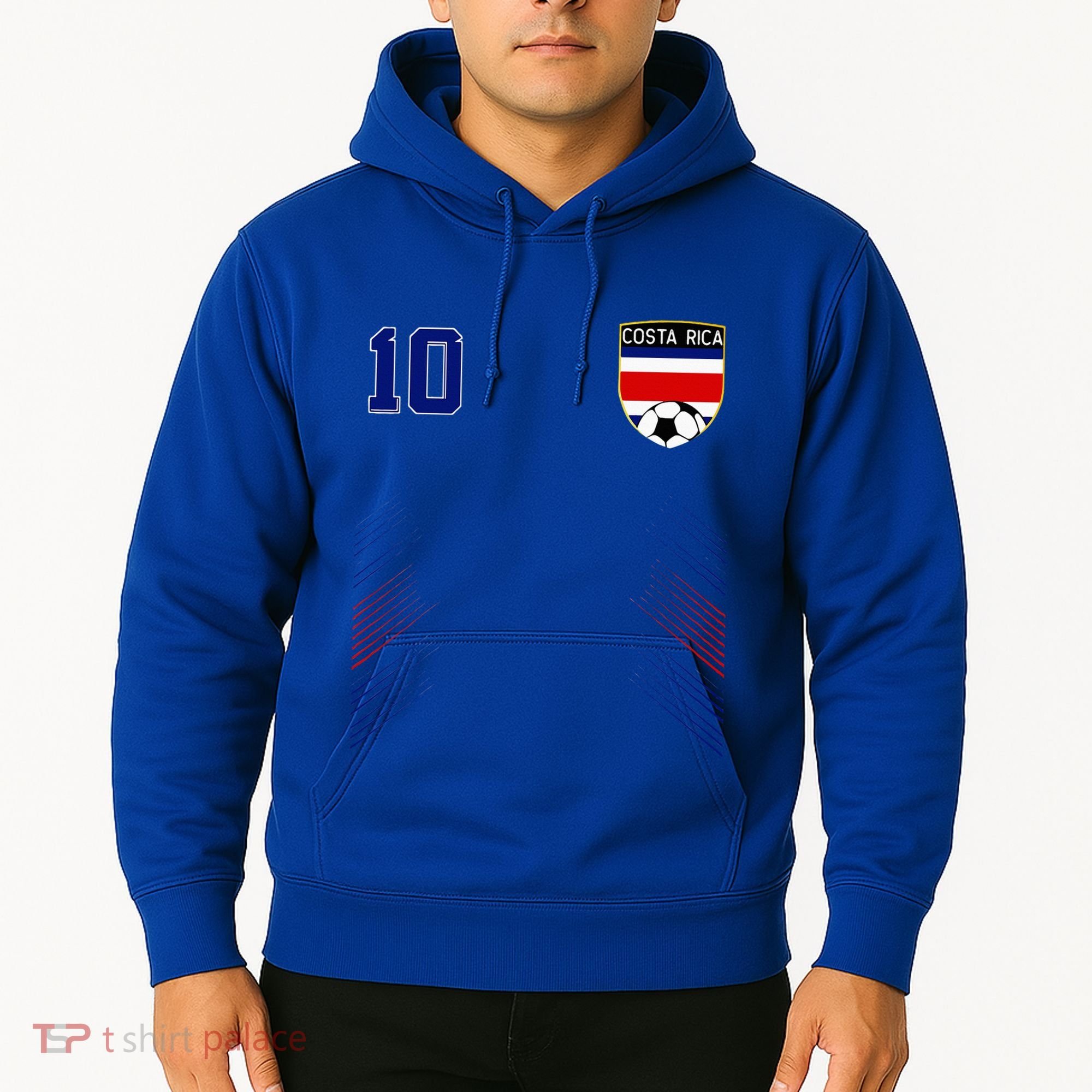 Costa Rica Flag Costa Rican Pride Lovers Hoodie