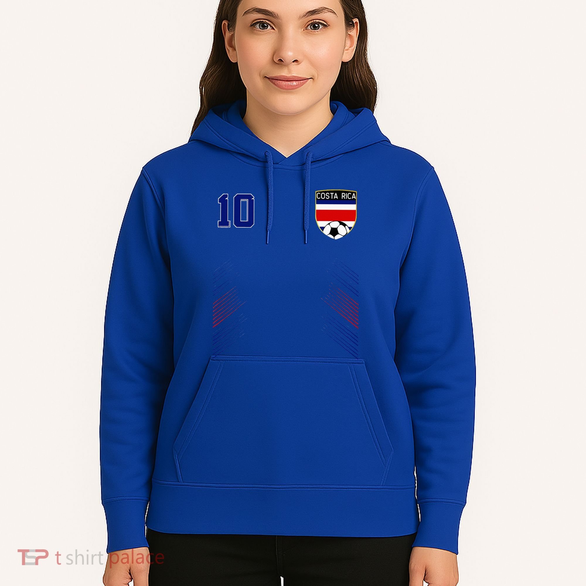 Costa Rica Flag Costa Rican Pride Lovers Hoodie