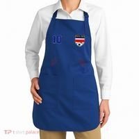Costa Rica Flag Costa Rican Pride Lovers Apron thumb 2
