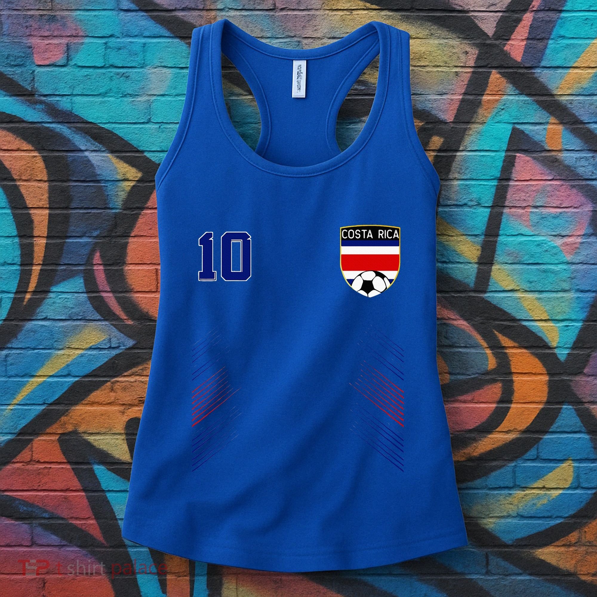 Costa Rica Flag Costa Rican Pride Lovers Women's Tank Top