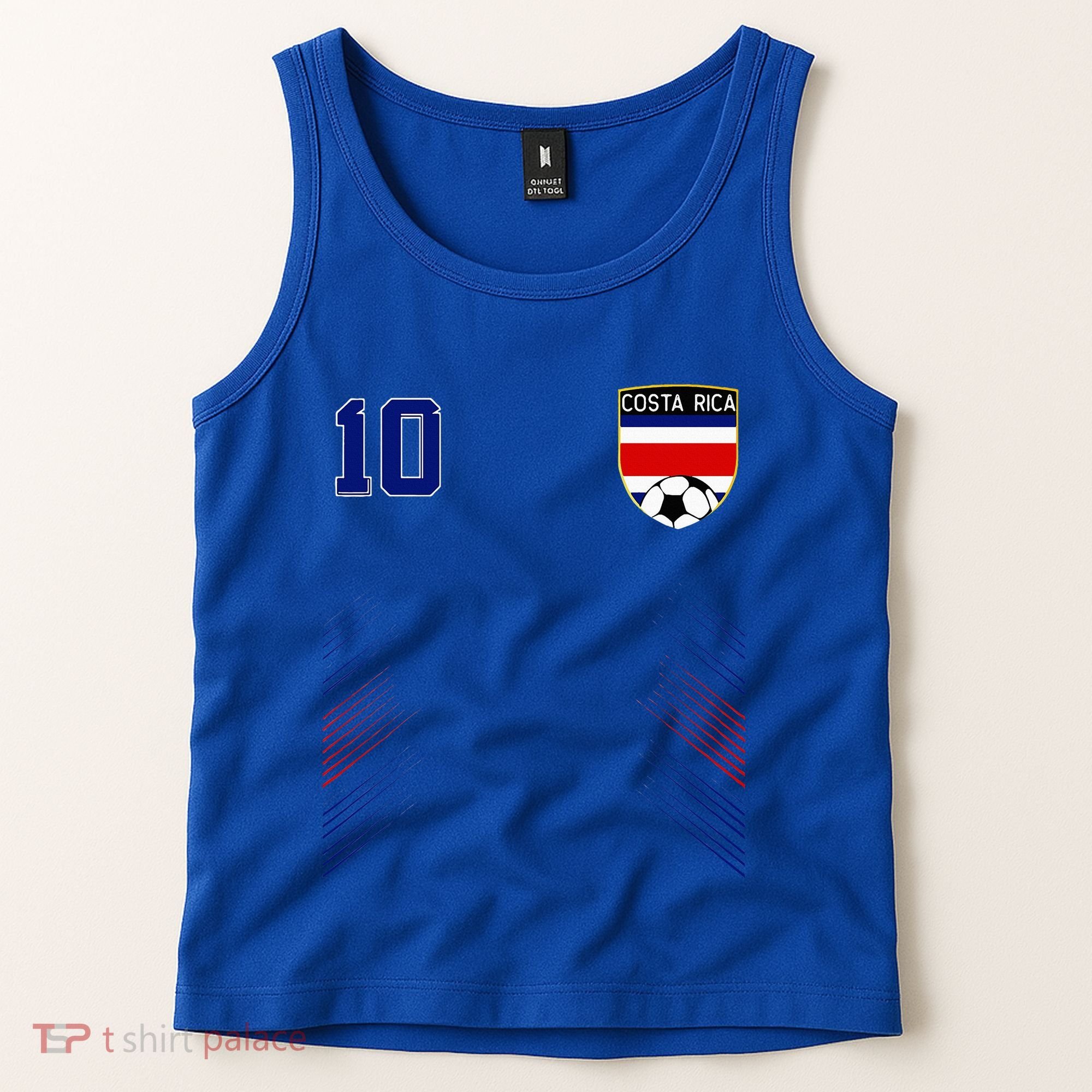 Costa Rica Flag Costa Rican Pride Lovers Tank Top