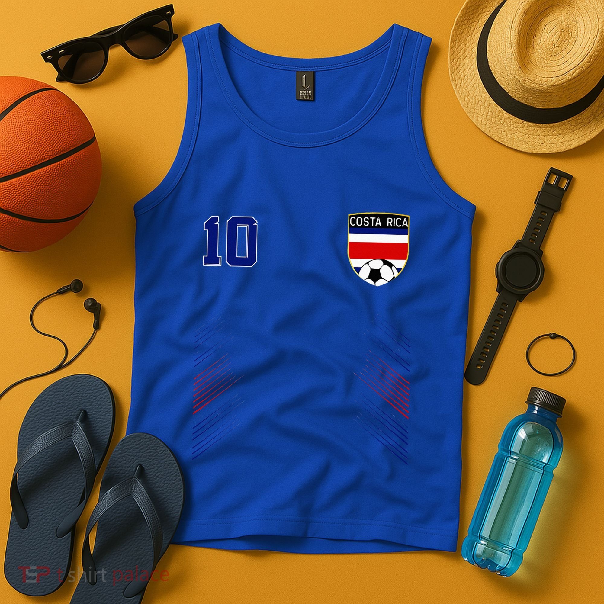 Costa Rica Flag Costa Rican Pride Lovers Tank Top