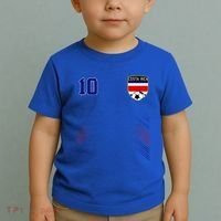 Costa Rica Flag Costa Rican Pride Lovers Toddler T-Shirt thumb 2