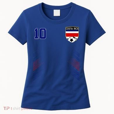 Costa Rica Flag Costa Rican Pride Lovers Women's T-Shirt