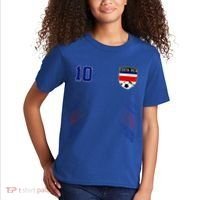 Costa Rica Flag Costa Rican Pride Lovers Kids T-Shirt thumb 2