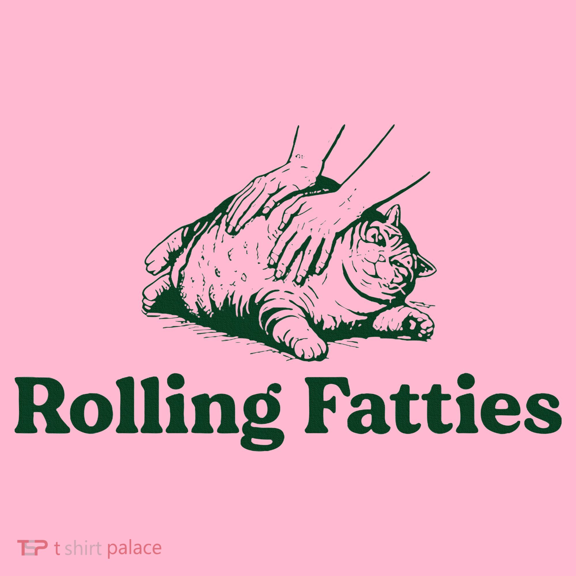 Cat Rolling Fatties Coaster