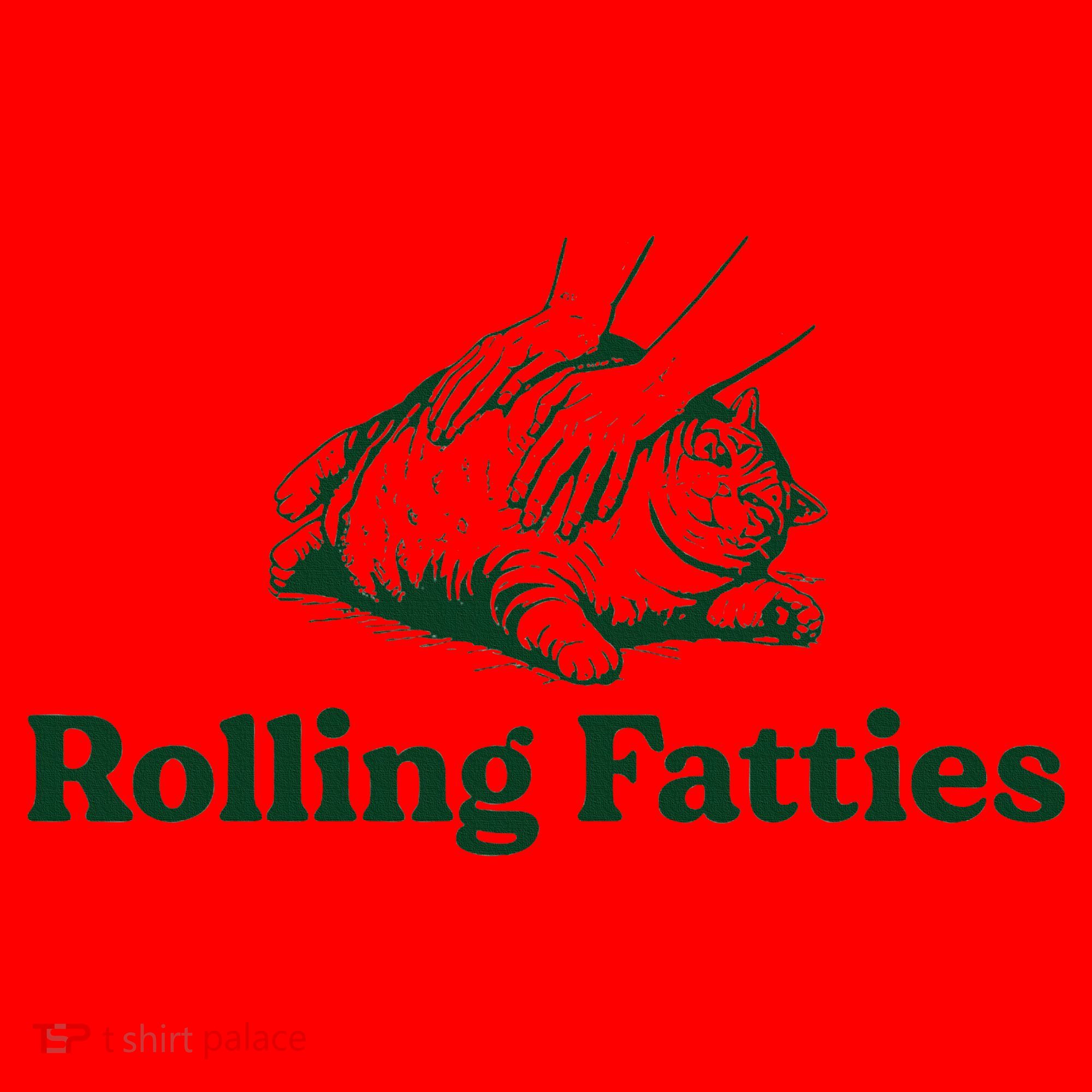 Cat Rolling Fatties Santa Hat