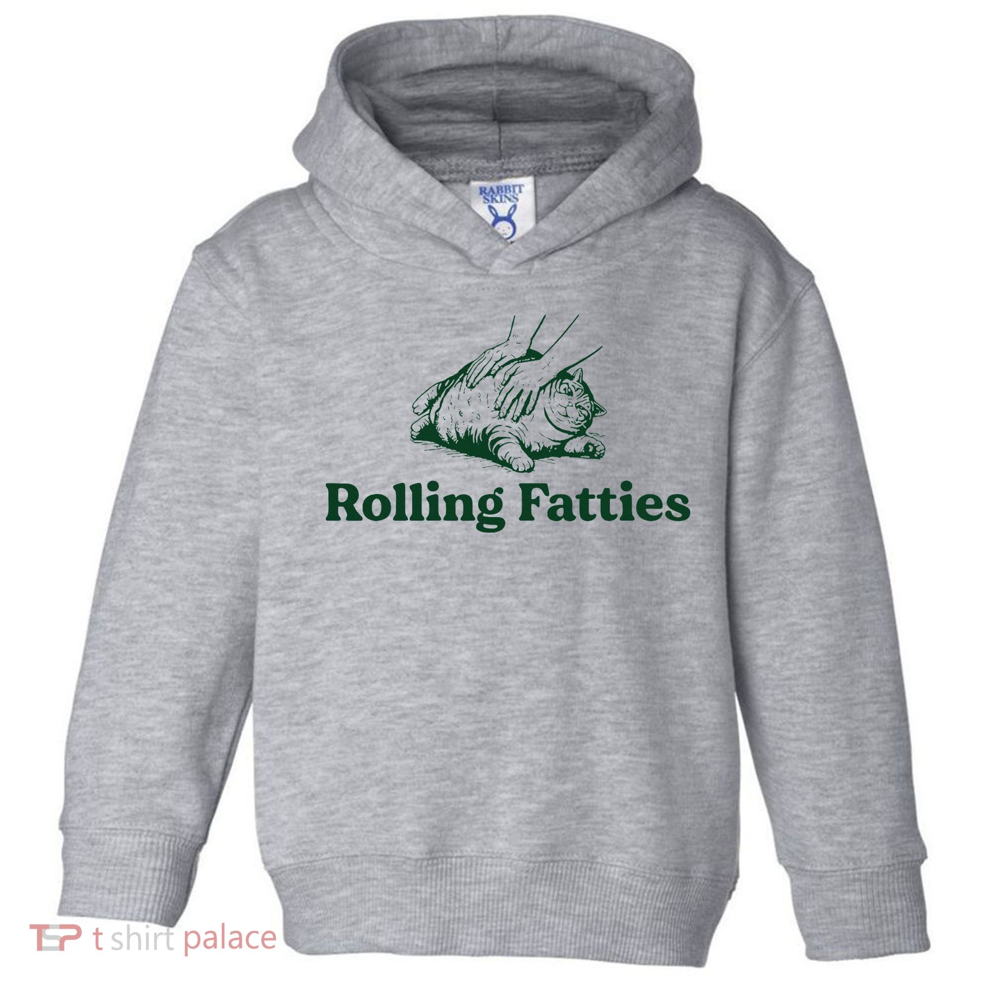 Cat Rolling Fatties Toddler Hoodie