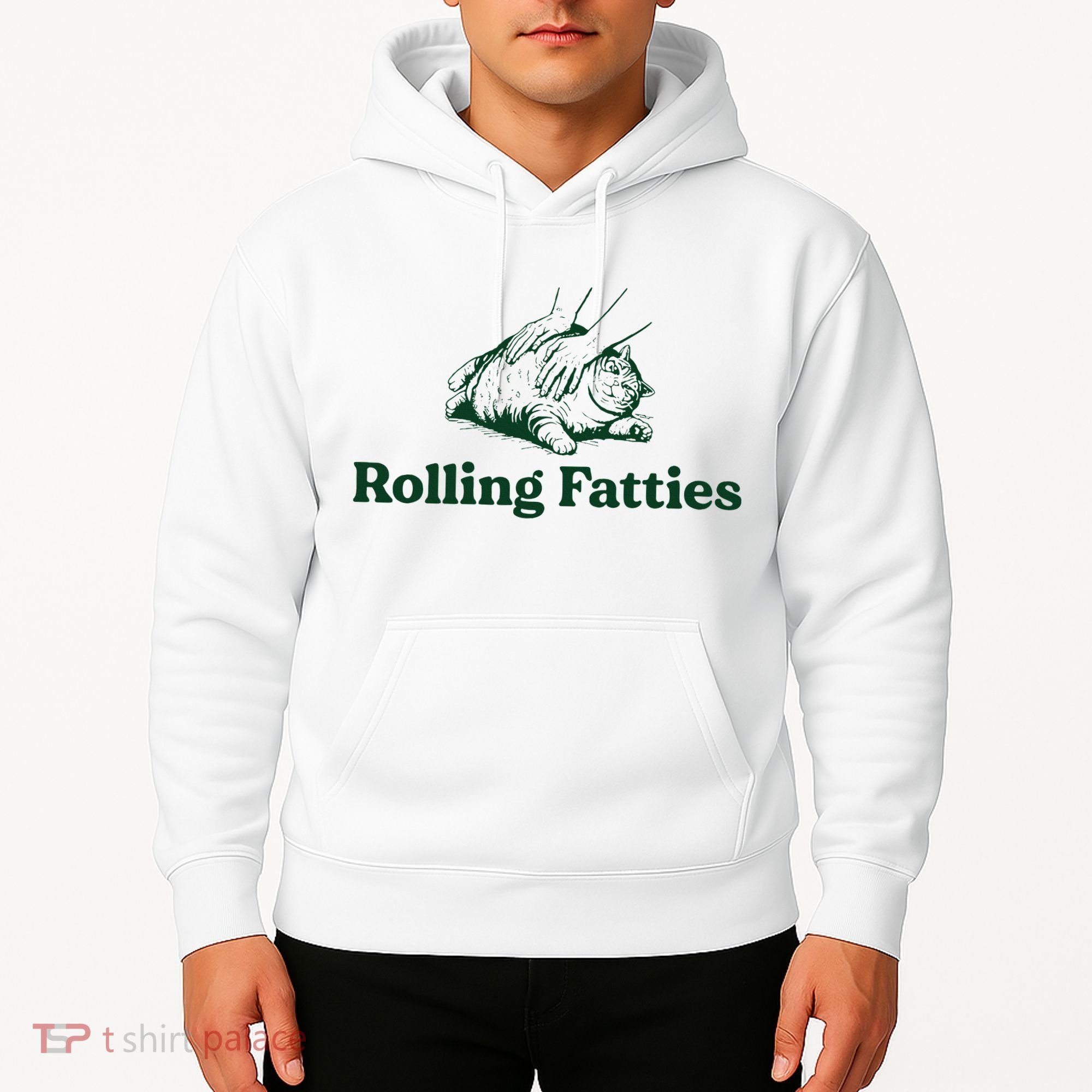 Cat Rolling Fatties Hoodie