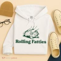 Cat Rolling Fatties Hoodie thumb 4