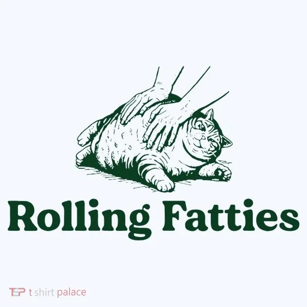 Cat Rolling Fatties Bucket Hat