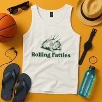 Cat Rolling Fatties Tank Top thumb 4