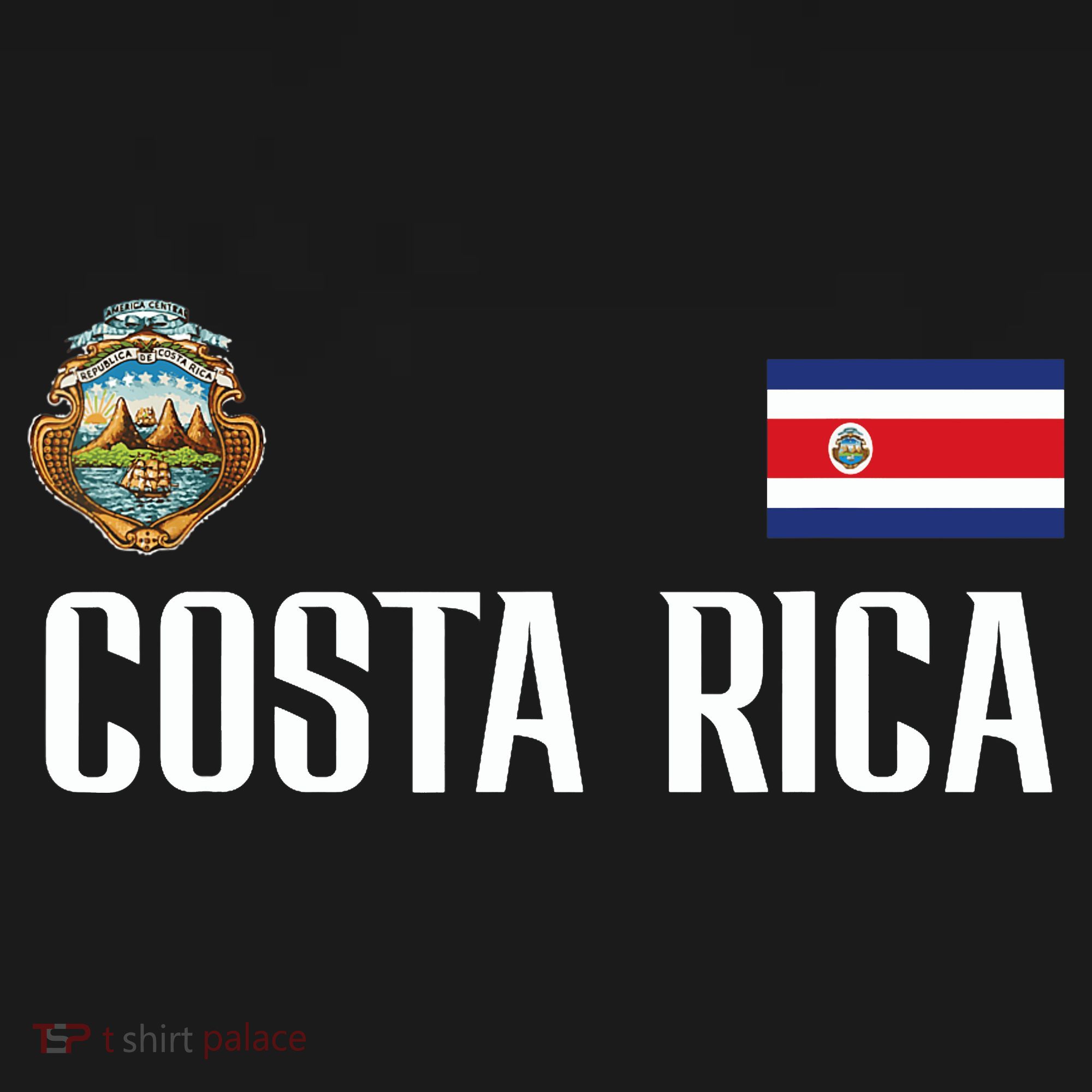 Costa Rica Flag Football Soccer Fan Women's Hoodie