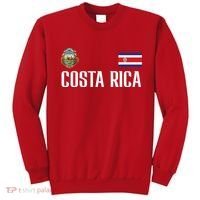 Costa Rica Flag Football Soccer Fan Sweatshirt thumb 0
