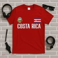 Costa Rica Flag Football Soccer Fan T-Shirt thumb 5