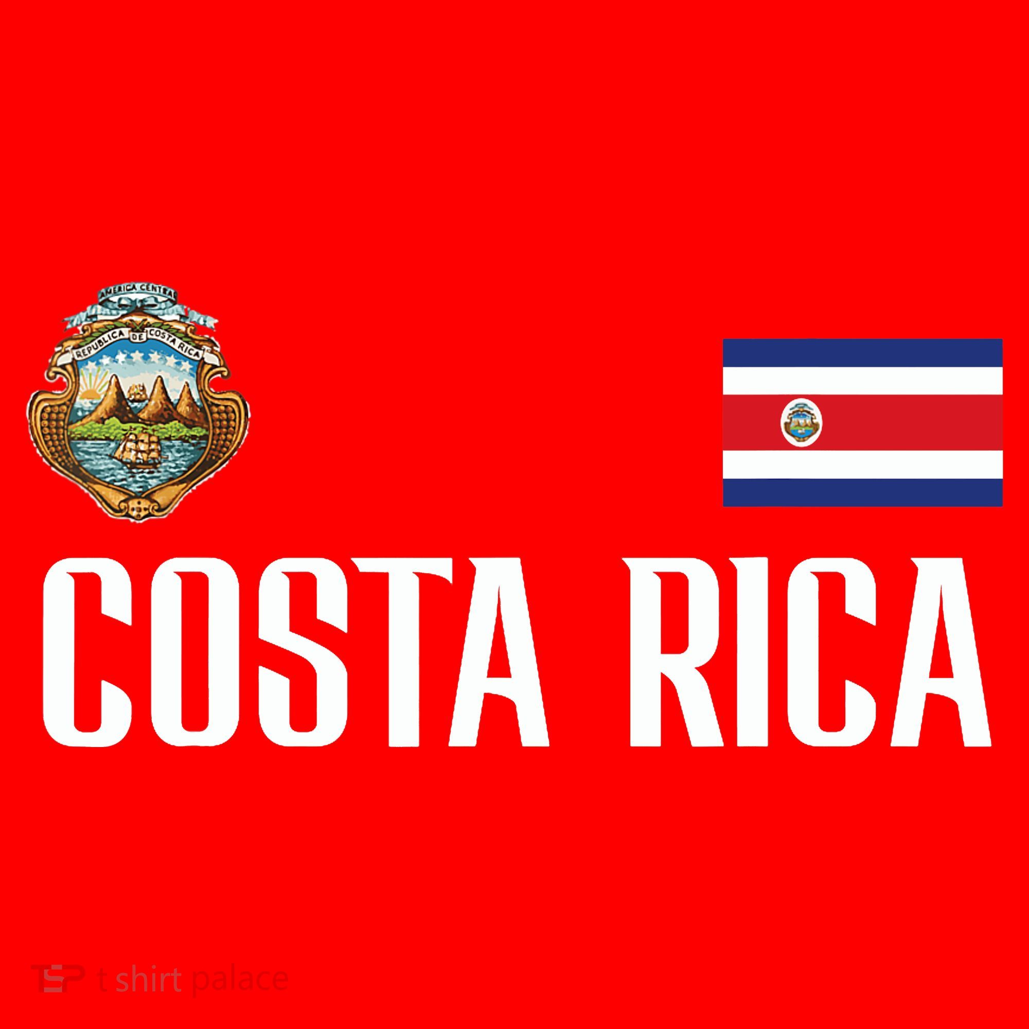 Costa Rica Flag Football Soccer Fan Mousepad