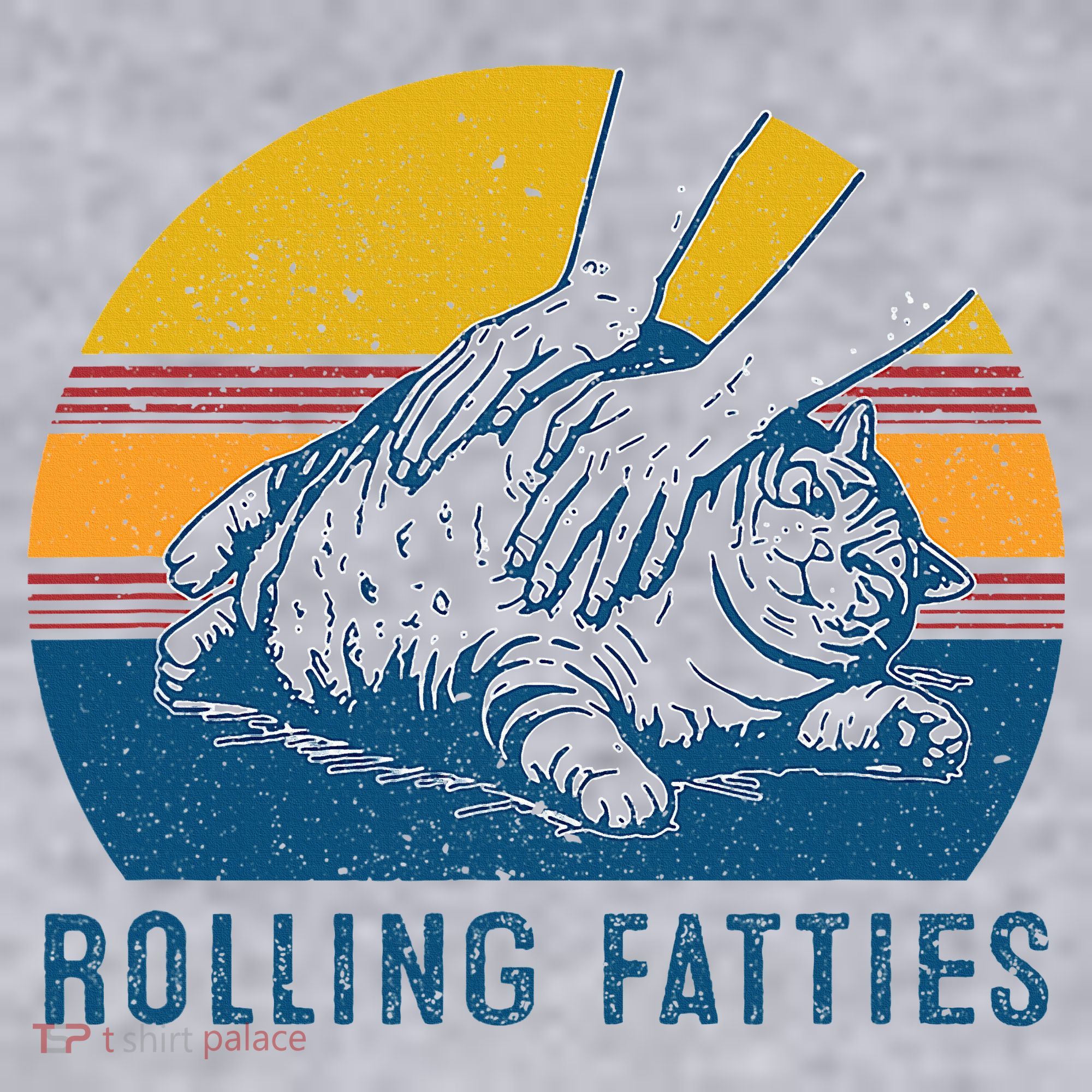 Cat Rolling Fatties Women's Sweatshirt