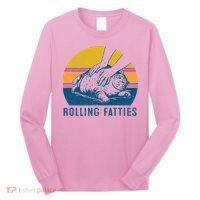 Cat Rolling Fatties Long Sleeve Shirt thumb 0