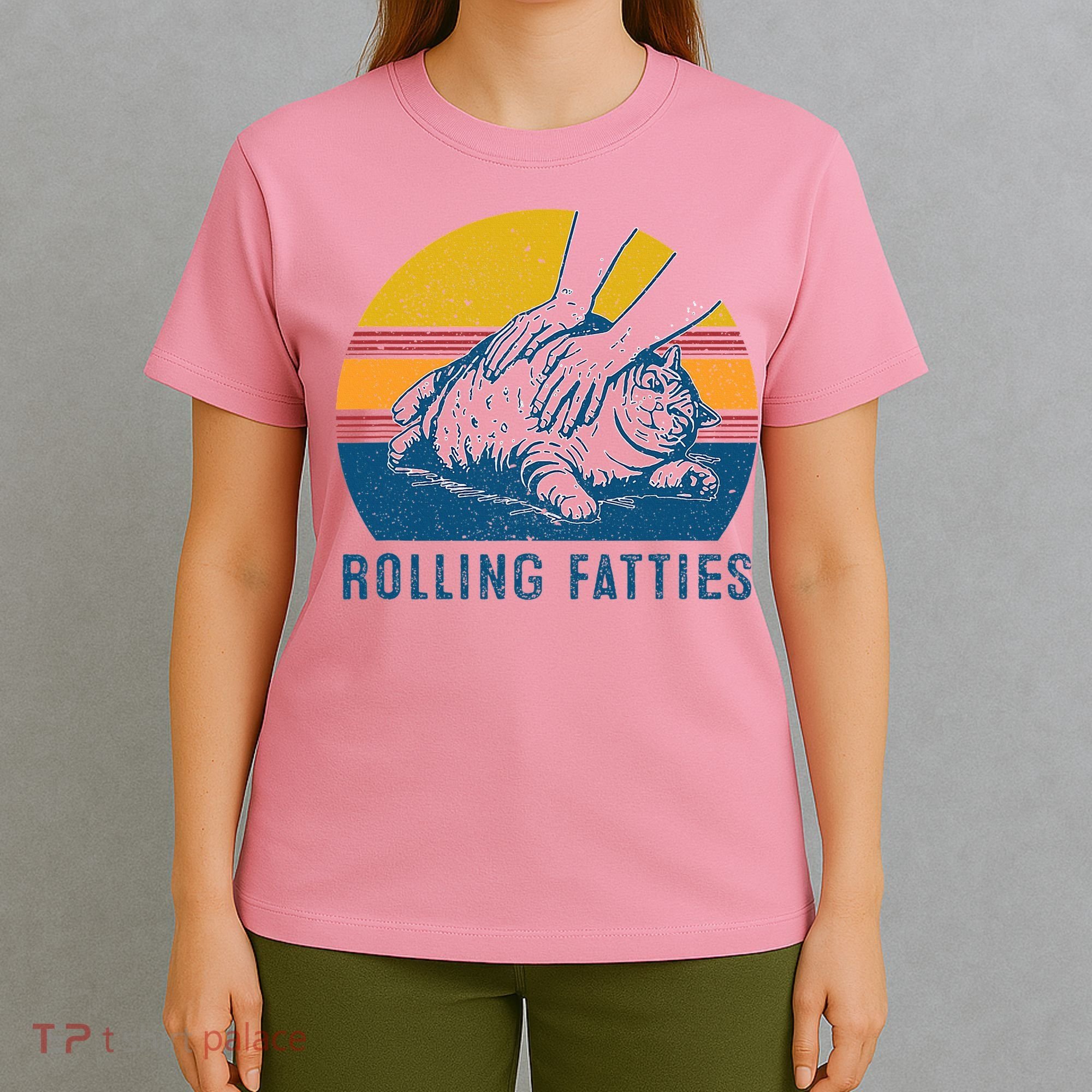 Cat Rolling Fatties T-Shirt