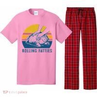 Cat Rolling Fatties Pajama Set thumb 0
