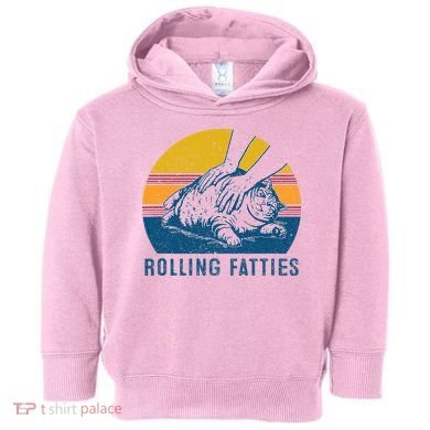 Cat Rolling Fatties Toddler Hoodie