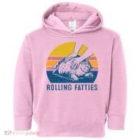 Cat Rolling Fatties Toddler Hoodie thumb 0