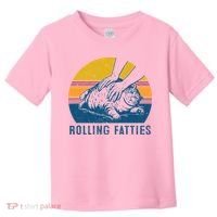 Cat Rolling Fatties Toddler T-Shirt thumb 0
