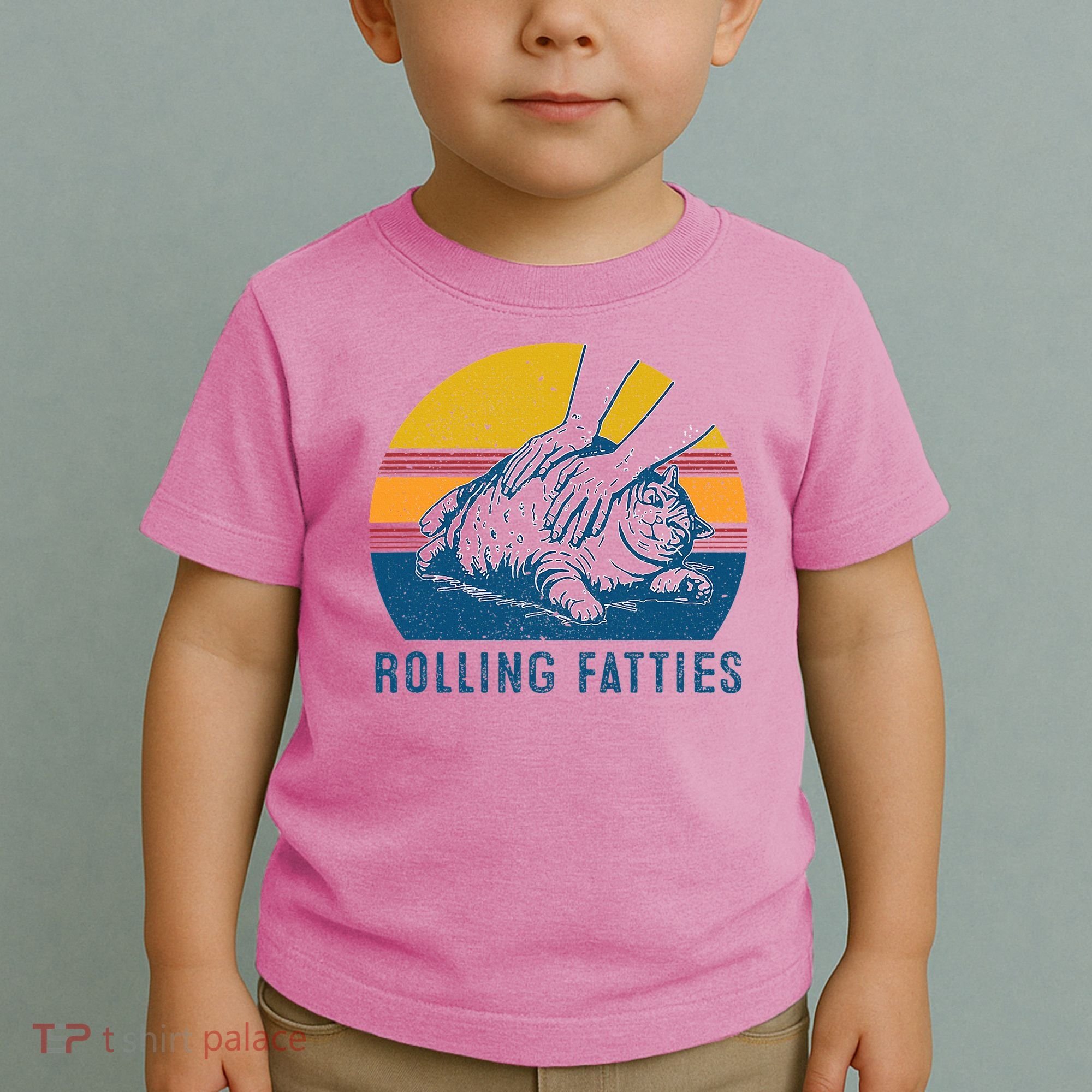 Cat Rolling Fatties Toddler T-Shirt