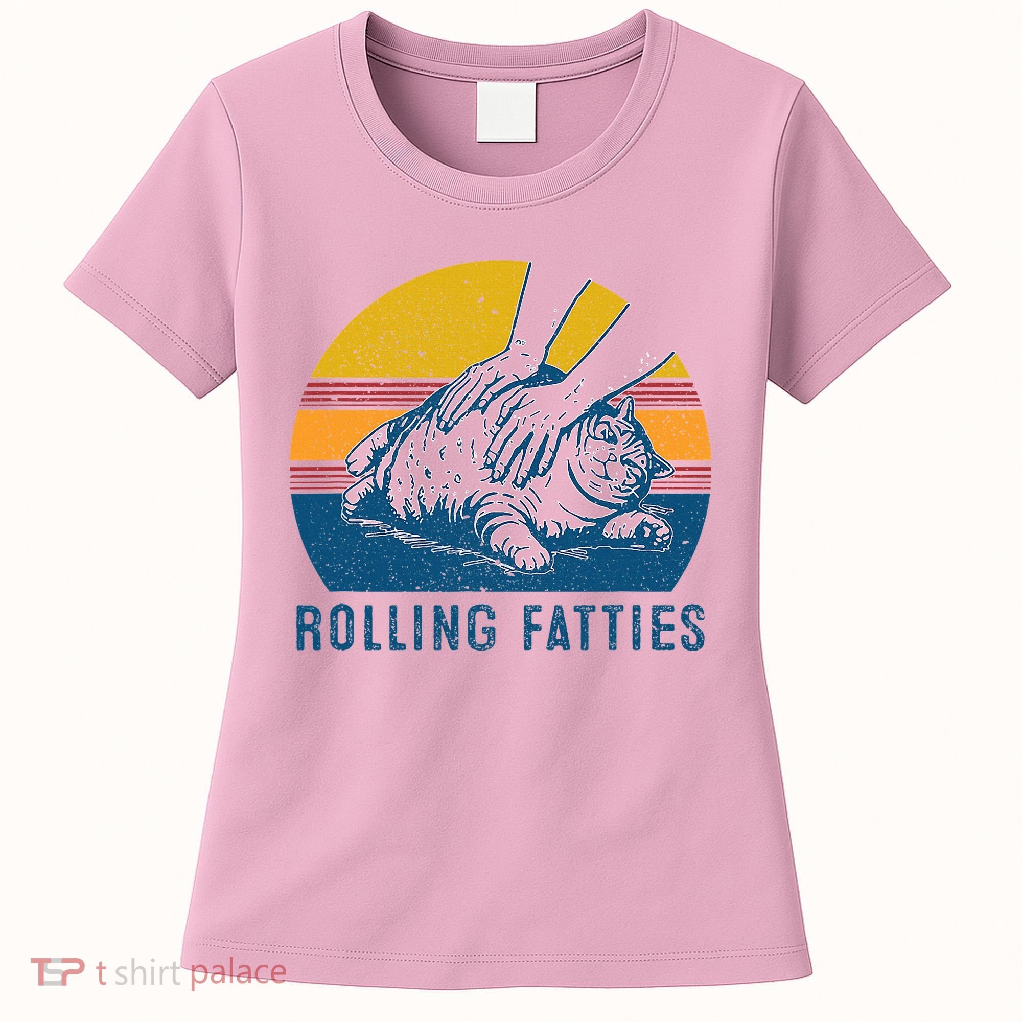 Cat Rolling Fatties Women's T-Shirt