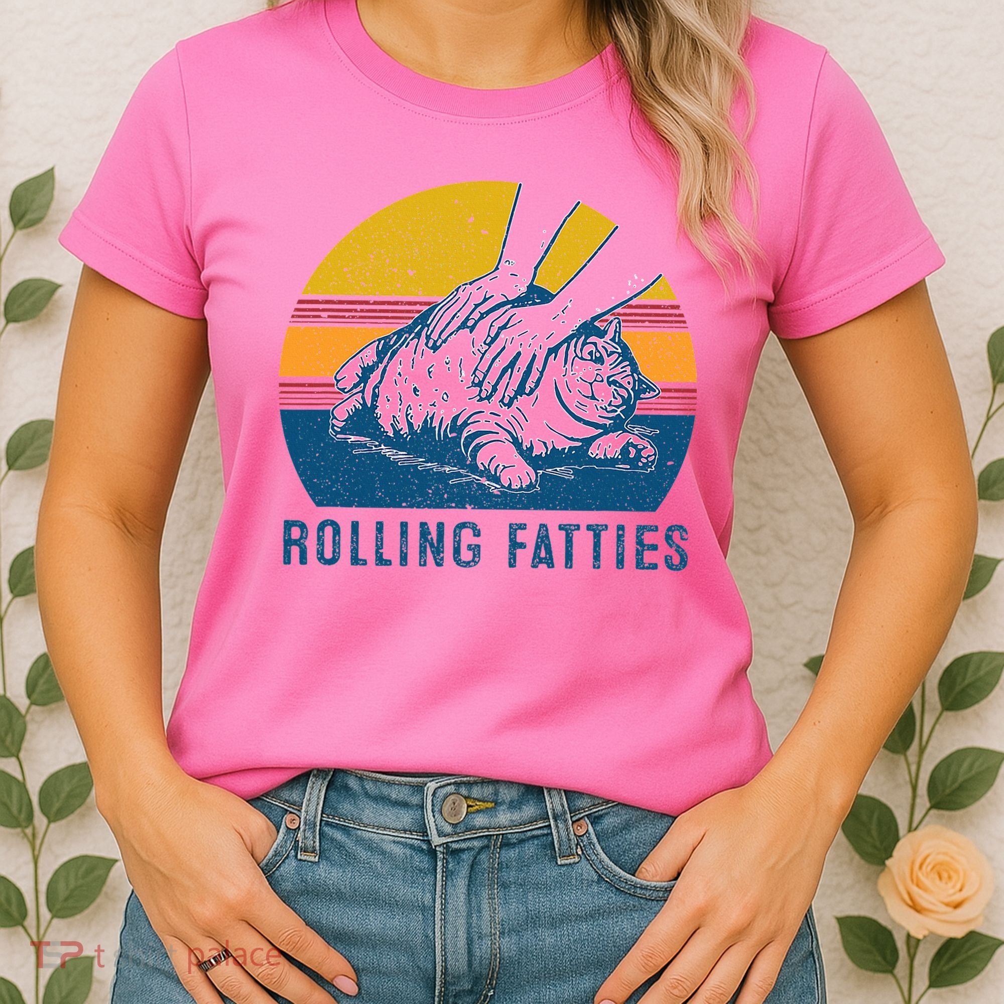 Cat Rolling Fatties Women's T-Shirt