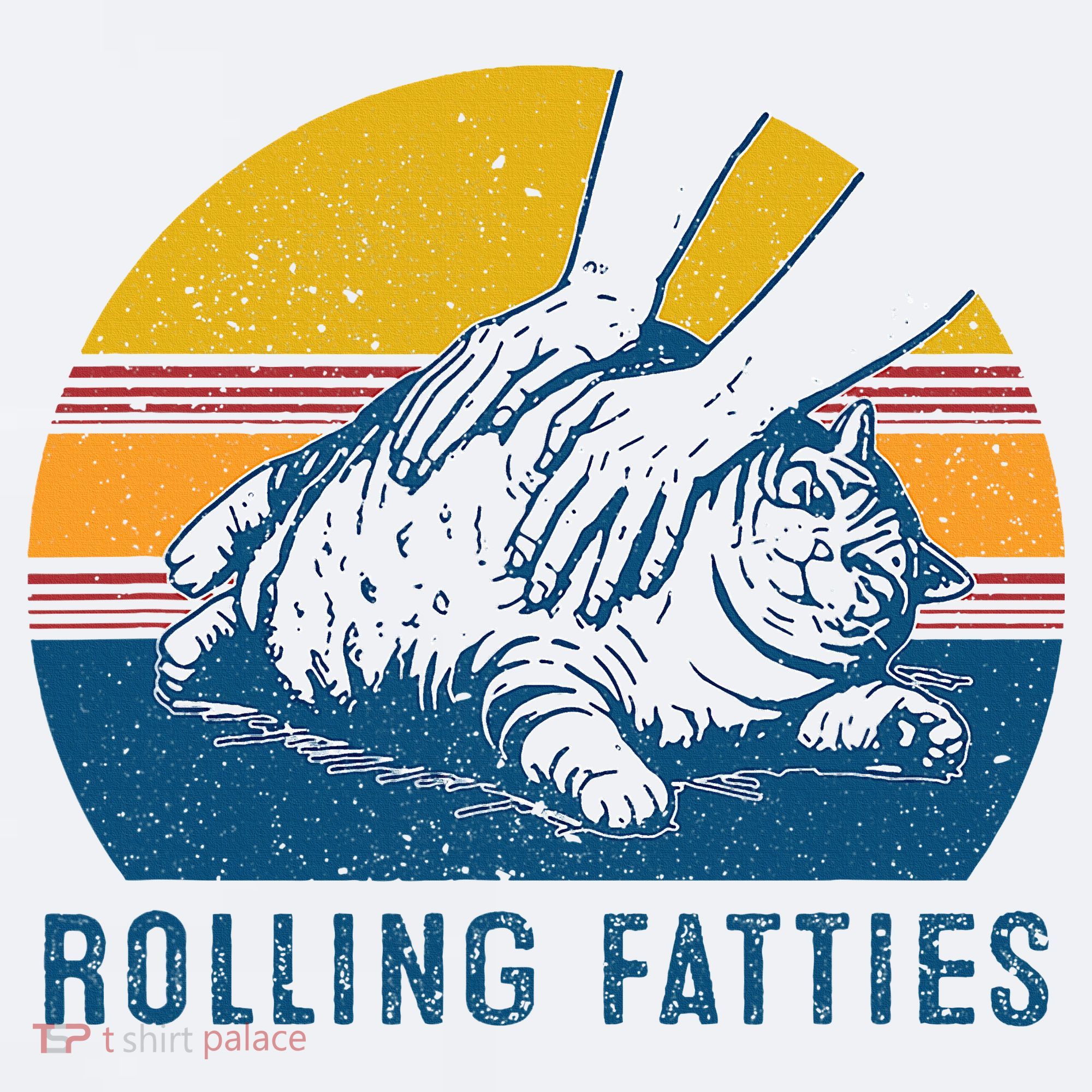 Cat Rolling Fatties Sueded Cloud Jersey T-Shirt