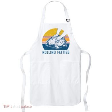 Cat Rolling Fatties Apron
