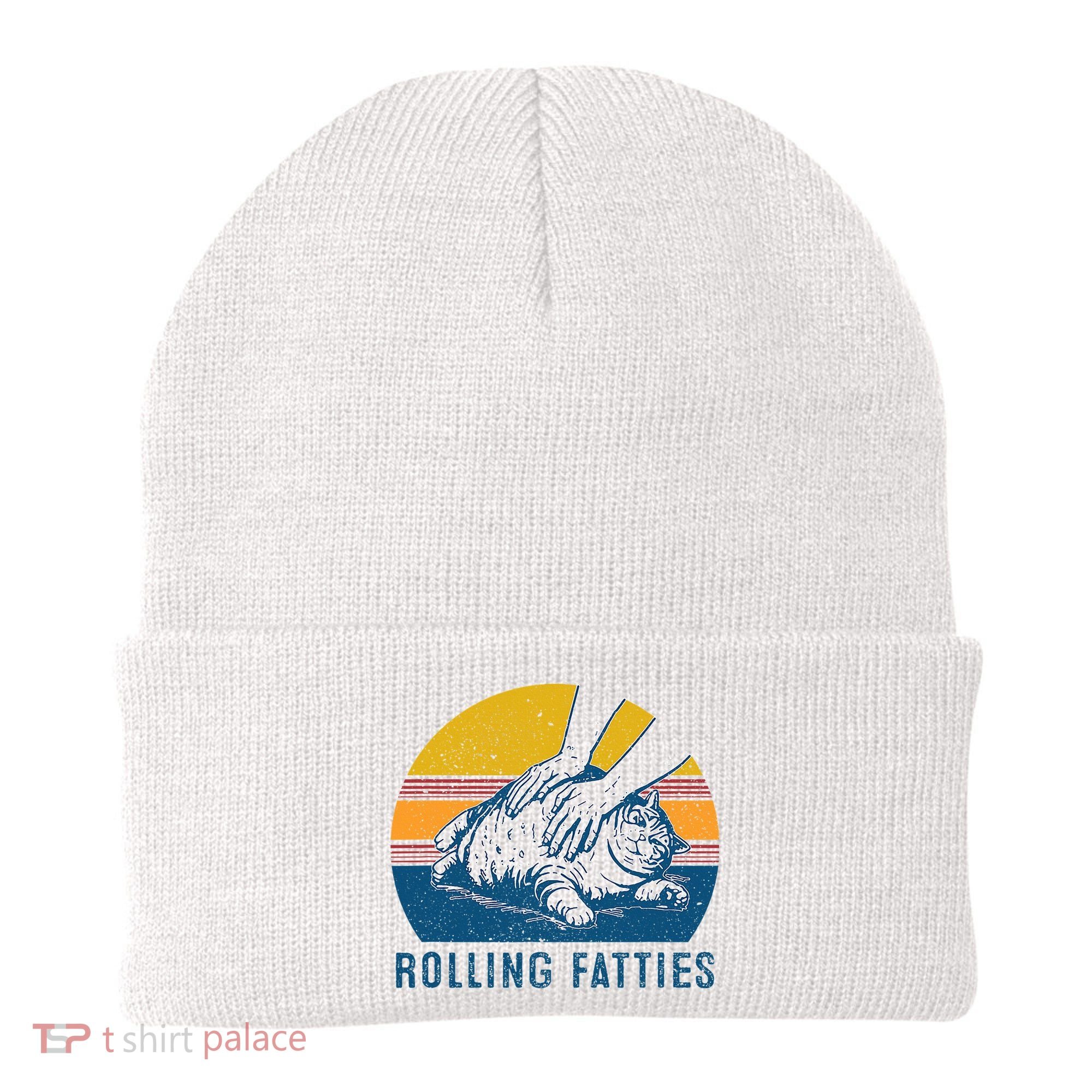 Cat Rolling Fatties Beanie