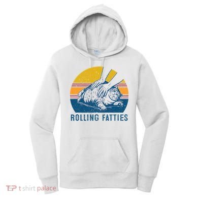 Cat Rolling Fatties Women's Hoodie