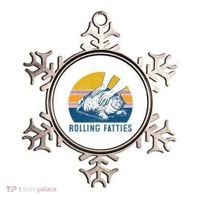 Cat Rolling Fatties Ornament
