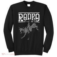 Cool Rodeo Funny Bull Rider Cowboy Cattle Ride Lover Outfit Sweatshirt thumb 0