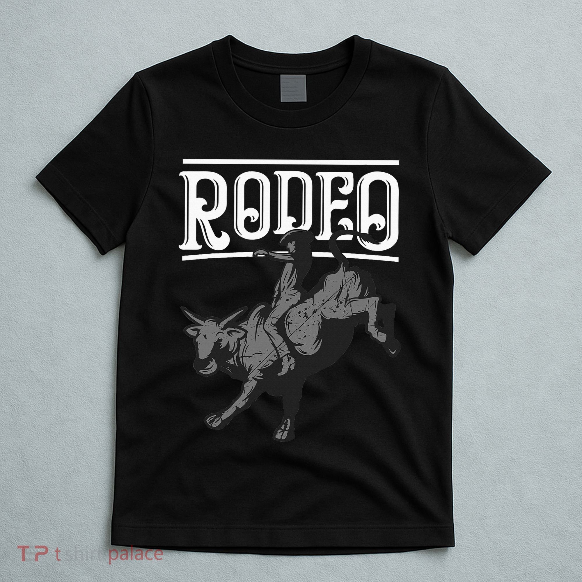 Cool Rodeo Funny Bull Rider Cowboy Cattle Ride Lover Outfit T-Shirt
