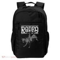 Cool Rodeo Funny Bull Rider Cowboy Cattle Ride Lover Outfit Backpack thumb 0