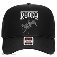 Cool Rodeo Funny Bull Rider Cowboy Cattle Ride Lover Outfit Hat thumb 0