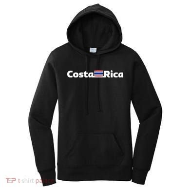Costa Rica Flag Gift Women's Hoodie