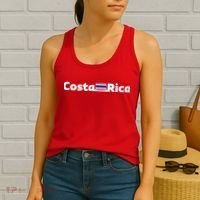 Costa Rica Flag Gift Women's Tank Top thumb 2