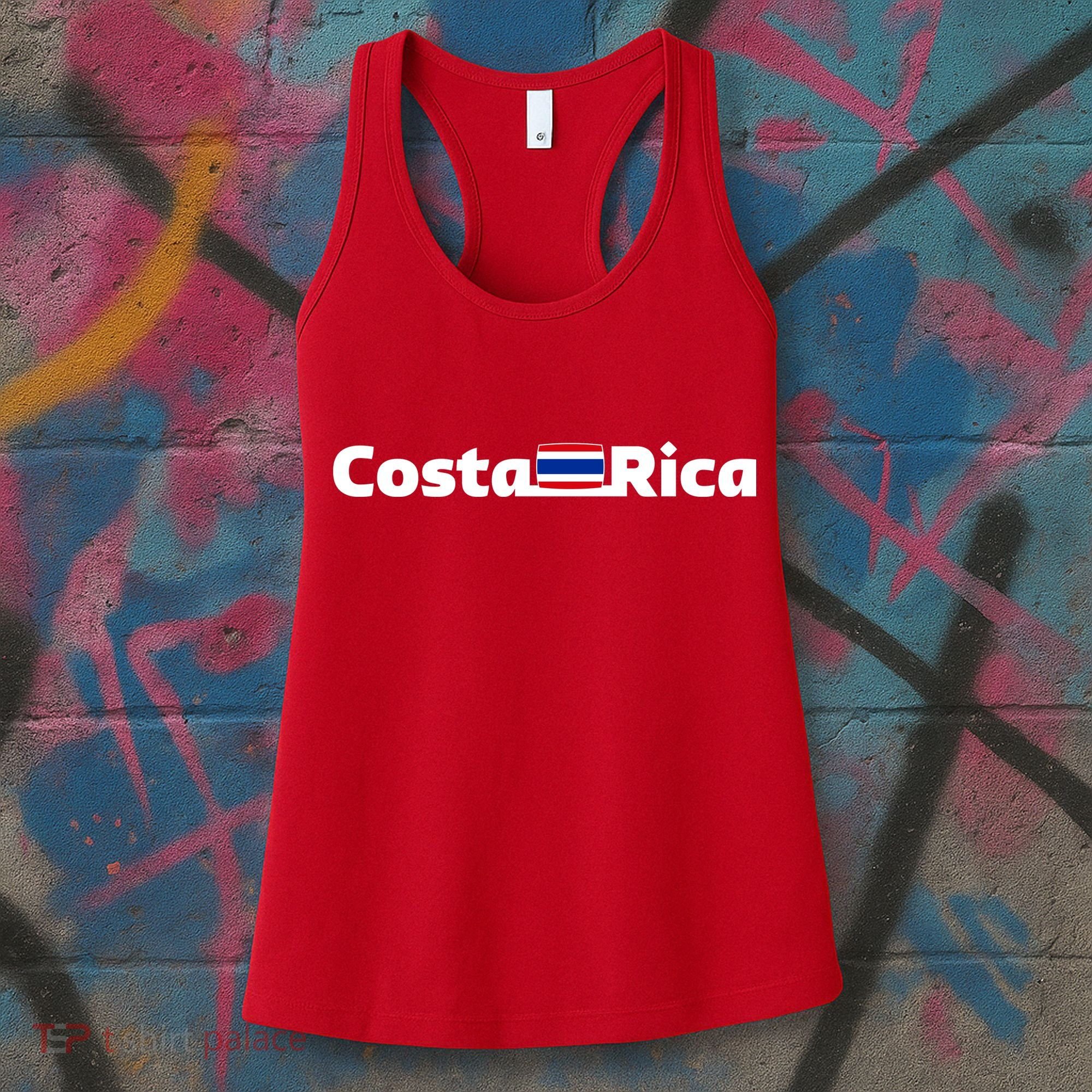 Costa Rica Flag Gift Women's Tank Top