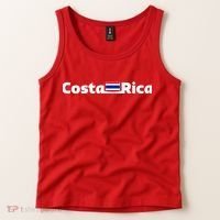 Costa Rica Flag Gift Tank Top thumb 2