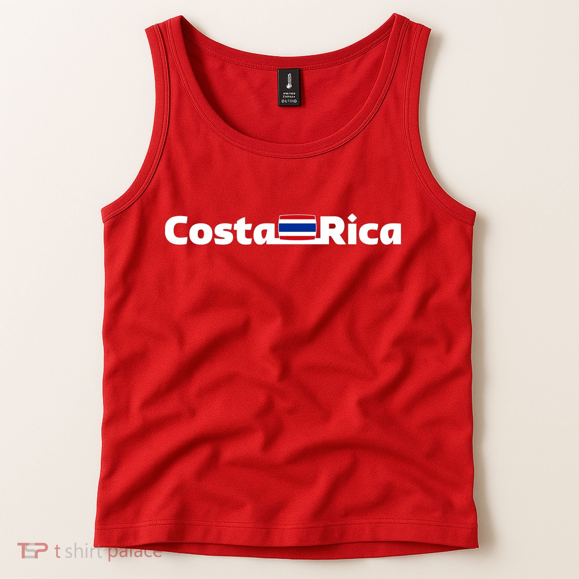 Costa Rica Flag Gift Tank Top