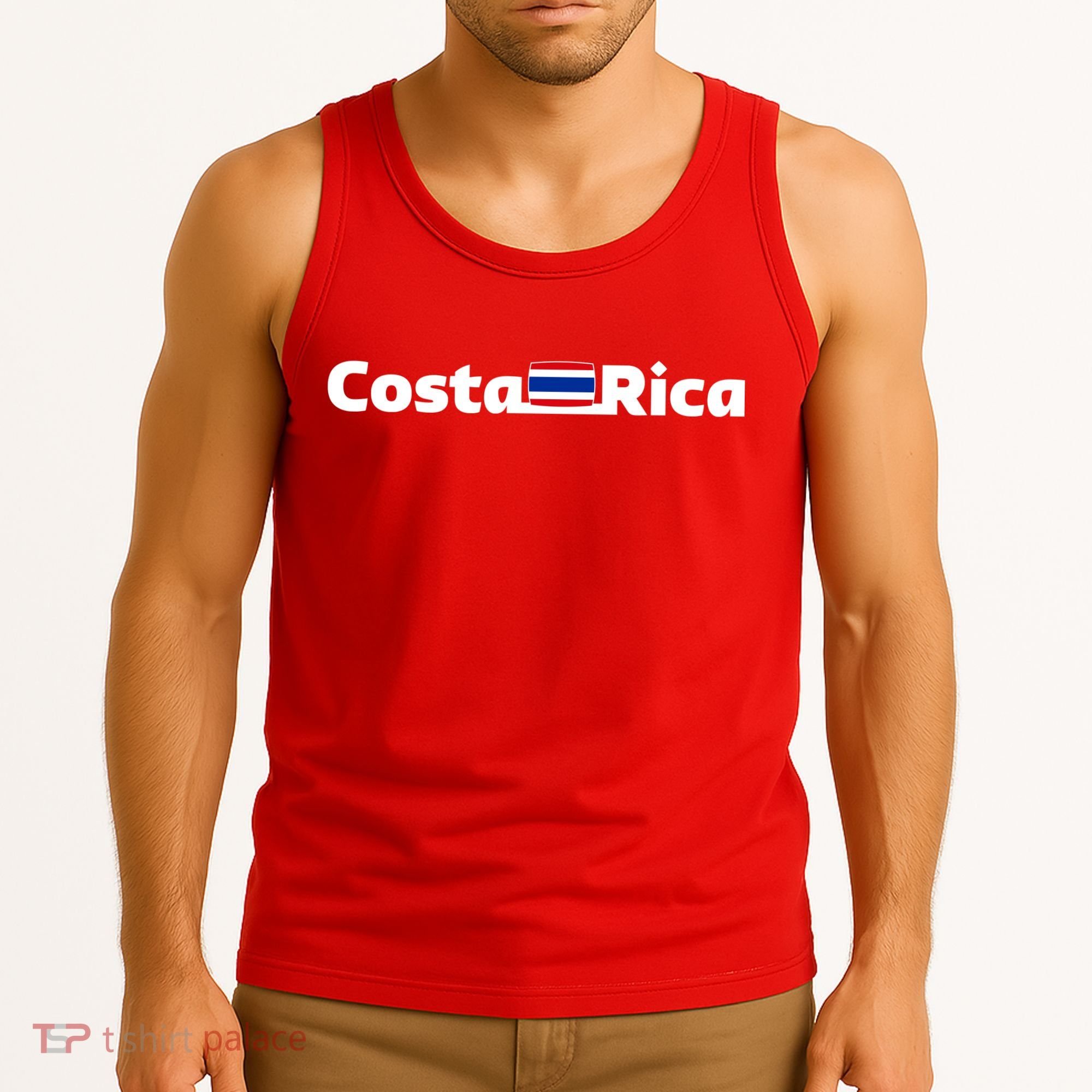Costa Rica Flag Gift Tank Top