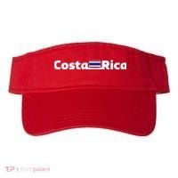 Costa Rica Flag Gift Visor thumb 0