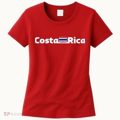 Costa Rica Flag Gift Women's T-Shirt